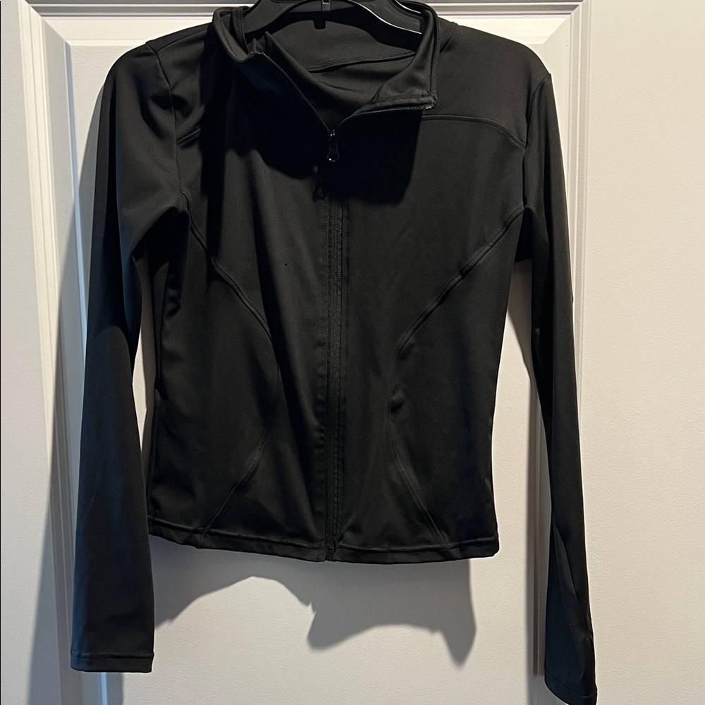 Black Full-Zip Jacket